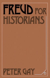 Cover image: Freud for Historians 9780195042283