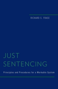 Cover image: Just Sentencing 9780199757862