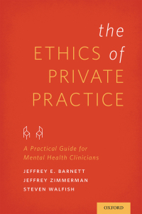 Titelbild: The Ethics of Private Practice 9780199976621