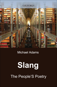 Cover image: Slang 9780199913770