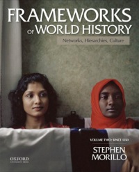 Cover image: Frameworks of World History: Networks, Hierarchies, Culture, Volume Two: Since 1350 9780199987818