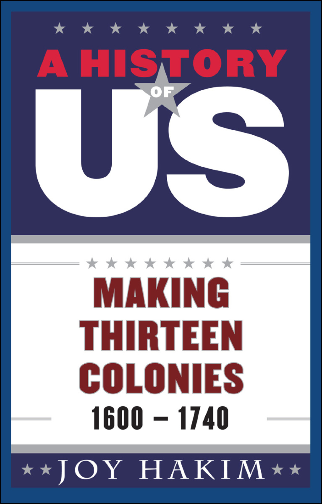 A History of US: Making Thirteen Colonies 1600-1740