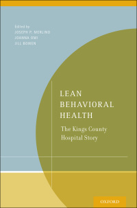 Cover image: Lean Behavioral Health 1st edition 9780199989522