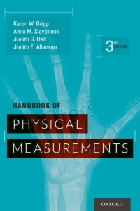 Cover image: Handbook of Physical Measurements 3rd edition 9780199935710