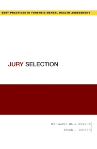 Cover image: Jury Selection 9780195323016