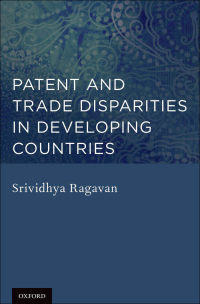 Omslagafbeelding: Patent and Trade Disparities in Developing Countries 9780199840670