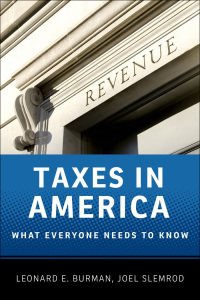 Cover image: Taxes in America 9780199890279