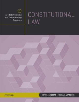 Cover image: Constitutional Law 9780199916269