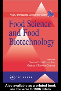 Omslagafbeelding: Food Science and Food Biotechnology 1st edition 9781566768924