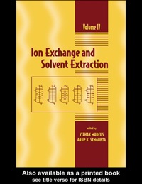 表紙画像: Ion Exchange and Solvent Extraction 1st edition 9780824754921