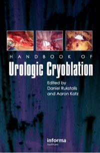 Cover image: Handbook of Urologic Cryoablation 1st edition 9781841845777