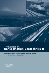 Cover image: Advances in Transportation Geotechnics 2 1st edition 9780415621359