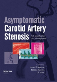 صورة الغلاف: Asymptomatic Carotid Artery Stenosis 1st edition 9781841846132