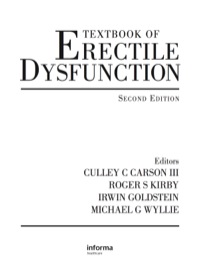 Cover image: Textbook of Erectile Dysfunction 2nd edition 9781841846460