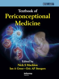 表紙画像: Textbook of Periconceptional Medicine 1st edition 9780415458924