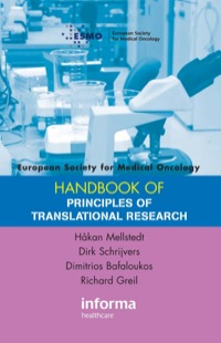 Cover image: ESMO Handbook on Principles of Translational Research 1st edition 9781138455405