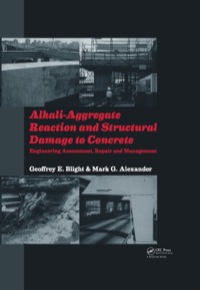 صورة الغلاف: Alkali-Aggregate Reaction and Structural Damage to Concrete 1st edition 9780415613538