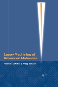 Cover image: Laser Machining of Advanced Materials 1st edition 9780415585620