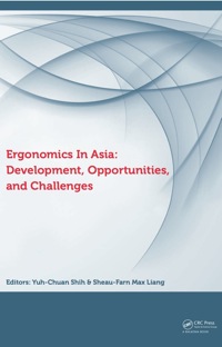 صورة الغلاف: Ergonomics in Asia: Development, Opportunities and Challenges 1st edition 9780415684149