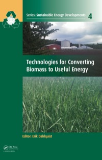 Imagen de portada: Technologies for Converting Biomass to Useful Energy 1st edition 9781138077768