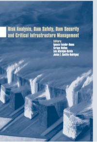 Cover image: Risk Analysis, Dam Safety, Dam Security and Critical Infrastructure Management 1st edition 9780415620789