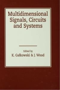 Cover image: Multidimensional Signals, Circuits and Systems 1st edition 9780415253635