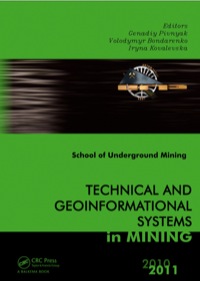 Cover image: Technical and Geoinformational Systems in Mining 1st edition 9781138112445