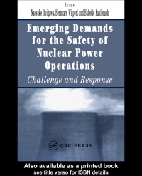 صورة الغلاف: Emerging Demands for the Safety of Nuclear Power Operations 1st edition 9780415328340