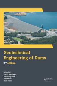 Cover image: Geotechnical Engineering of Dams 2nd edition 9781138000087