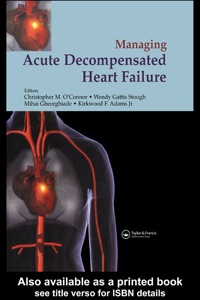 Cover image: Management of Acute Decompensated Heart Failure 1st edition 9781841843742