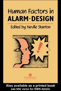 Cover image: Human Factors in Alarm Design 1st edition 9780748401093