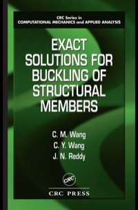 Imagen de portada: Exact Solutions for Buckling of Structural Members 1st edition 9780849322228