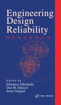 Immagine di copertina: Engineering Design Reliability Handbook 1st edition 9780849311802