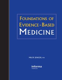 Imagen de portada: Foundations of Evidence-Based Medicine 1st edition 9781842141939