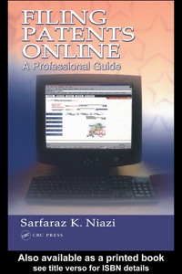 Cover image: Filing Patents Online 1st edition 9781138423060