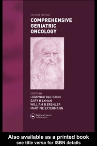 Cover image: Comprehensive Geriatric Oncology 2nd edition 9780367204730