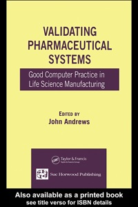 Cover image: Validating Pharmaceutical Systems 1st edition 9780367392383