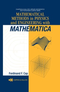 Cover image: Mathematical Methods in Physics and Engineering with Mathematica 1st edition 9780367395186