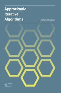 Imagen de portada: Approximate Iterative Algorithms 1st edition 9780415621540
