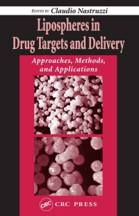 Imagen de portada: Lipospheres in Drug Targets and Delivery 1st edition 9780849316920