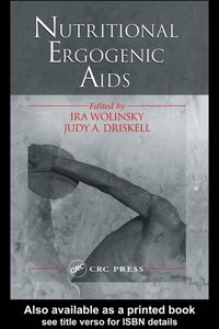 Cover image: Nutritional Ergogenic Aids 1st edition 9780849316265