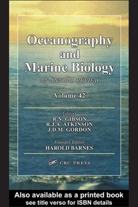 صورة الغلاف: Oceanography and Marine Biology 1st edition 9780849327278