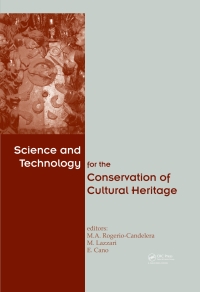 Cover image: Science and Technology for the Conservation of Cultural Heritage 1st edition 9781138000094