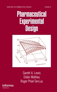 Omslagafbeelding: Pharmaceutical Experimental Design 1st edition 9780367447748