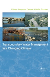 Omslagafbeelding: Transboundary Water Management in a Changing Climate 1st edition 9781138000391