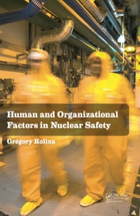 Cover image: Human and Organizational Factors in Nuclear Safety 1st edition 9781138071643