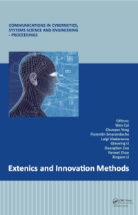 صورة الغلاف: Extenics and Innovation Methods 1st edition 9781138000490