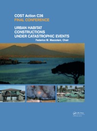 صورة الغلاف: Urban Habitat Constructions Under Catastrophic Events 1st edition 9780415606851