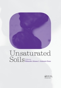 صورة الغلاف: Unsaturated Soils, Two Volume Set 1st edition 9780415604284