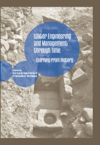 Imagen de portada: Water Engineering and Management through Time 1st edition 9780415480024
